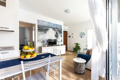 Cucina o angolo cottura di Casa Olivastro Vista Mare