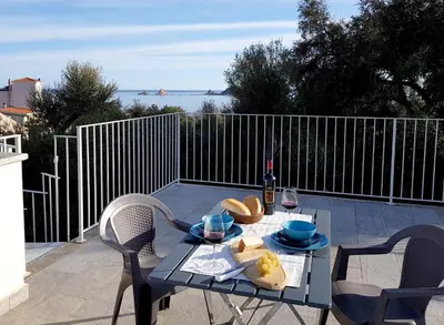 Balcone o terrazza di Casa Olivastro Vista Mare