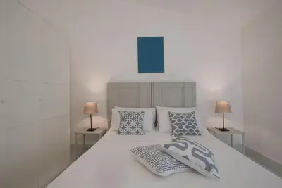 Letto o letti in una camera di SUL MARE SARDEGNA VILLA ALIMEDE
