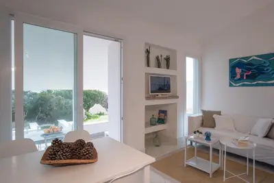 TV o dispositivi per l'intrattenimento presso SUL MARE SARDEGNA VILLA ALIMEDE