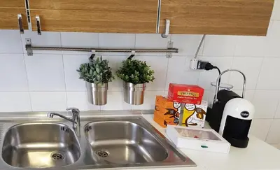 Cucina o angolo cottura di EcoBoutique house, self check-in - free car parking