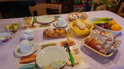 Cibo presso l'affittacamere o nelle vicinanze