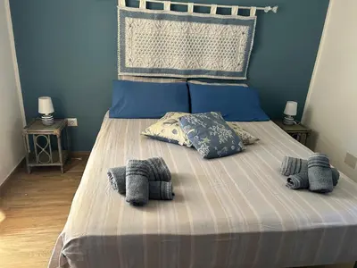 Letto o letti in una camera di Villaluciana Solanas