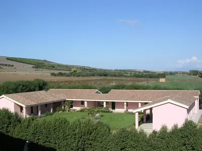 Paesaggio naturale nelle vicinanze of country house