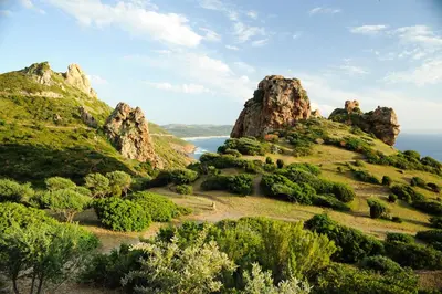 Paesaggio naturale nelle vicinanze della casa vacanze