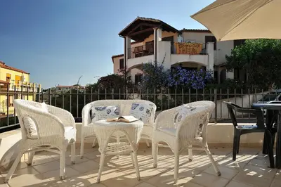 Area soggiorno di Casa Bianco Navarrese A