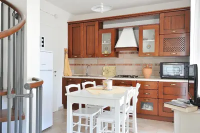 Cucina o angolo cottura di Casa Bianco Navarrese A