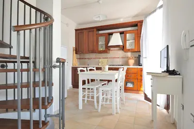 Cucina o angolo cottura di Casa Bianco Navarrese A