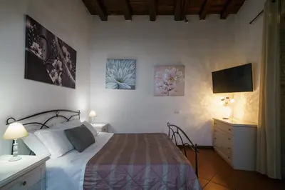 Letto o letti in una camera di The Good Place