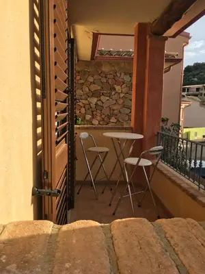 Balcone o terrazza di Domu de Bisu