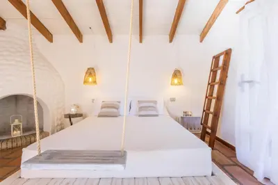 Letto o letti in una camera di Deppy Cottage