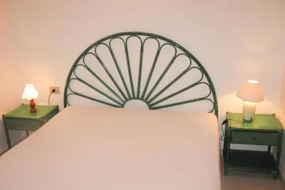 Letto o letti in una camera di Apartment on Costa Rei near Turquoise Beach