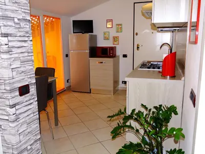 Cucina o angolo cottura di Appartamento Oristano città