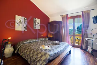 Letto o letti in una camera di LE API