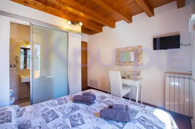 Letto o letti in una camera di LE API
