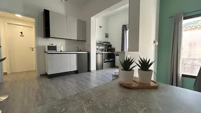 Cucina o angolo cottura di B&B Dea Madre