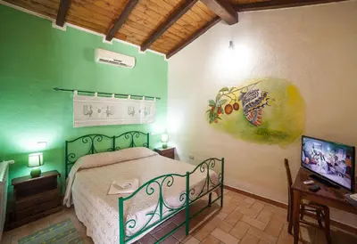 Letto o letti in una camera di Sa Tanchitta