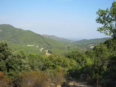 Paesaggio naturale nelle vicinanze del bed & breakfast