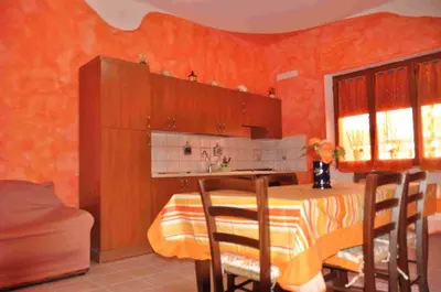 Cucina o angolo cottura di B&B Il Gabbiano
