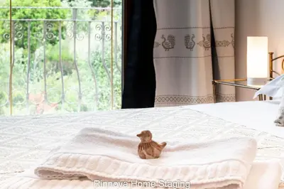 Letto o letti in una camera di Villa Vitto - Sleep & Go