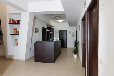 Cucina o angolo cottura di Hotel Poetto