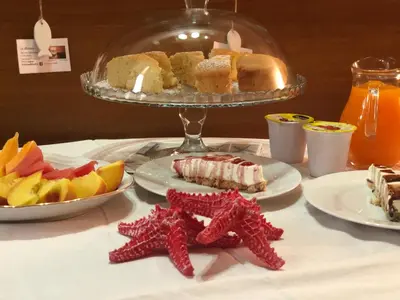 Cibo presso il bed & breakfast o nelle vicinanze