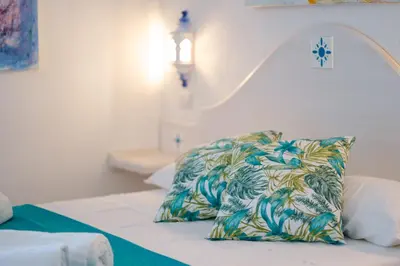 Letto o letti in una camera di B&B Villamarina42