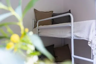 Letto o letti in una camera di VILLA SA PERDA COSTA REI