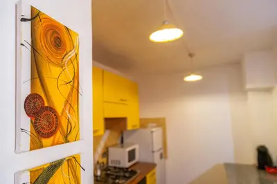 Cucina o angolo cottura di Casa Pedra Longa