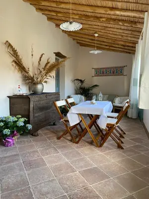 Area soggiorno di B&B Su Strintu