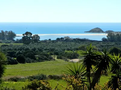 Paesaggio naturale nelle vicinanze del bed & breakfast