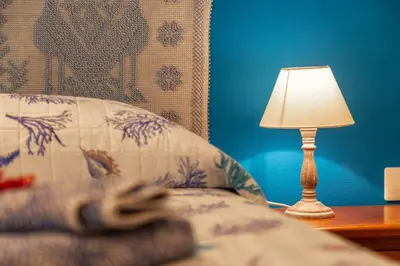 Letto o letti in una camera di Casa vacanze Lungomare