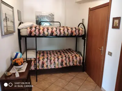Letto o letti in una camera di Old style flat
