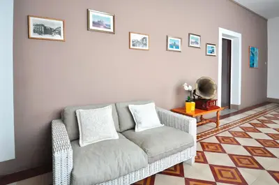 Area soggiorno di Hotel Stella D'Oro