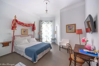 Letto o letti in una camera di Janna 'e Mare
