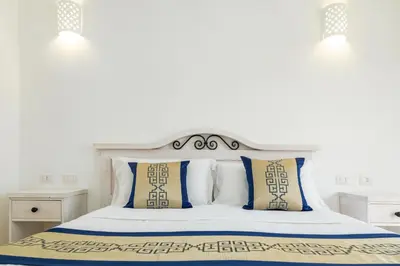 Letto o letti in una camera di Hotel Vecchia Marina