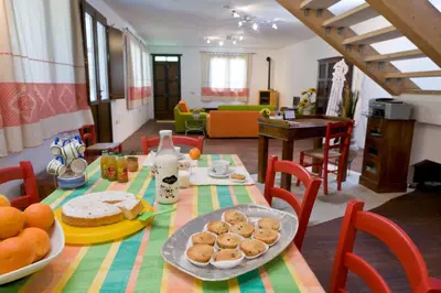 Cibo presso il bed & breakfast o nelle vicinanze