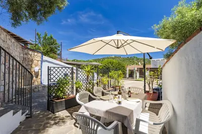 Patio o area all'aperto di Alisei Family House