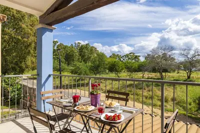 Balcone o terrazza di Bilocale n 10 Arbatax vicino al mare