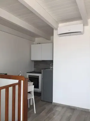 Cucina o angolo cottura di Attico vista mare