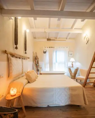 Letto o letti in una camera di Is Perdas Rural Retreat & Spa
