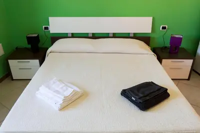 Letto o letti in una camera di Is Seddas B&B