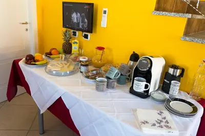 Cibo presso il bed & breakfast o nelle vicinanze