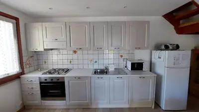Cucina o angolo cottura di Casa Sant'Anna