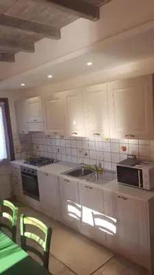 Cucina o angolo cottura di Casa Sant'Anna