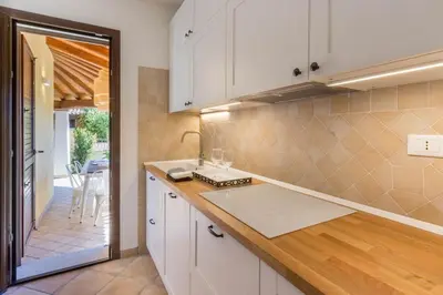 Cucina o angolo cottura di Villa Amelia