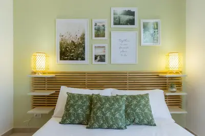 Letto o letti in una camera di °° VILLA ANNA°°