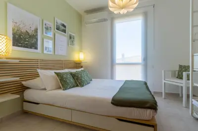 Letto o letti in una camera di °° VILLA ANNA°°