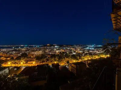 Vista generica su Cagliari o vista sulla città dall'interno dell'appartamento