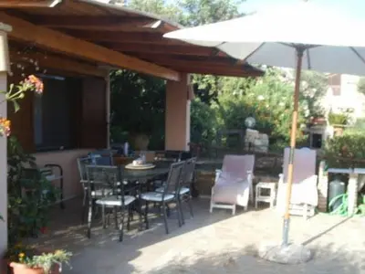 Patio o area all'aperto di Casa Vacanza la terrazza panoramica a 200 mt dal mare